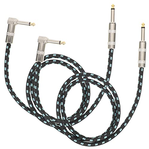Supvox 2 Stück Gitarrenkabel Audio- männlich Instrument kabel für elektrische gitarre lautsprecher Professionelles Audiokabel Anschlusskabel für E-Gitarre Basskabel Zinklegierung Supvox 2 Stück Gitarrenkabel Audio- männlich Instrument kabel für elektrische gitarre lautsprecher Professionelles Audiokabel Anschlusskabel für E-Gitarre Basskabel Zinklegierung von Supvox
