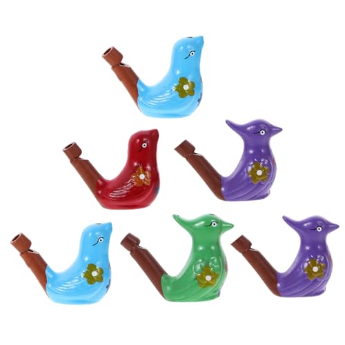 Supvox 6 Stück Wasservögel pfeifen gestrichen Farbe willkürlich Vogel Neuheit Vogelpfeife geformt hochzeitsgeschenk Vogel pfeift Keramik Vogelpfeifenwasser Wasservogel Pfeife Supvox 6 Stück Wasservögel pfeifen gestrichen Farbe willkürlich Vogel Neuheit Vogelpfeife geformt hochzeitsgeschenk Vogel pfeift Keramik Vogelpfeifenwasser Wasservogel Pfeife von Supvox
