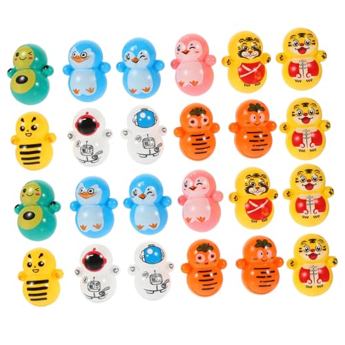Supvox 60 Stück Teiliges Mini Wackelspielzeug aus Kunststoff Niedliche Tier Tumbler Spielzeuge für Tischdekoration Partygeschenke für Jungen und Zufällige Farben Zufällige Supvox 60 Stück Teiliges Mini Wackelspielzeug aus Kunststoff Niedliche Tier Tumbler Spielzeuge für Tischdekoration Partygeschenke für Jungen und Zufällige Farben Zufällige von Supvox