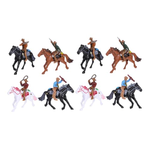 Supvox 8 Stück Cowboy Reiterfiguren Teiliges Detailreiche Sandtischmodelle zur Tischdekoration für DIY Projekte Lernspielzeug für Westliche Sammlerstücke für Kreative Supvox 8 Stück Cowboy Reiterfiguren Teiliges Detailreiche Sandtischmodelle zur Tischdekoration für DIY Projekte Lernspielzeug für Westliche Sammlerstücke für Kreative von Supvox