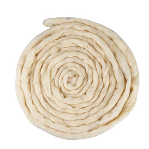 giteer safe bastelzeug Nadelfilzen rasendunger fleece Zubehör zum Nassfilzen Wollwatte Wollfaser Filzwolle Rovingwolle zum Filzen natürlich Suite Jacke Wollfilz 6s Umherziehen Weiß giteer safe bastelzeug Nadelfilzen rasendunger fleece Zubehör zum Nassfilzen Wollwatte Wollfaser Filzwolle Rovingwolle zum Filzen natürlich Suite Jacke Wollfilz 6s Umherziehen Weiß von Supvox
