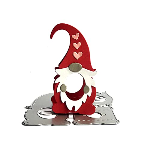 GNOME Stanzschablonen Metall Schneiden Schablonen Schokolade DIY Stanzformen für Kartenherstellung und DIY Scrapbooking Papier Sammelalbum Dekor für DIY Scrapbooking Album Papier Karten Grußkarten von Surakey