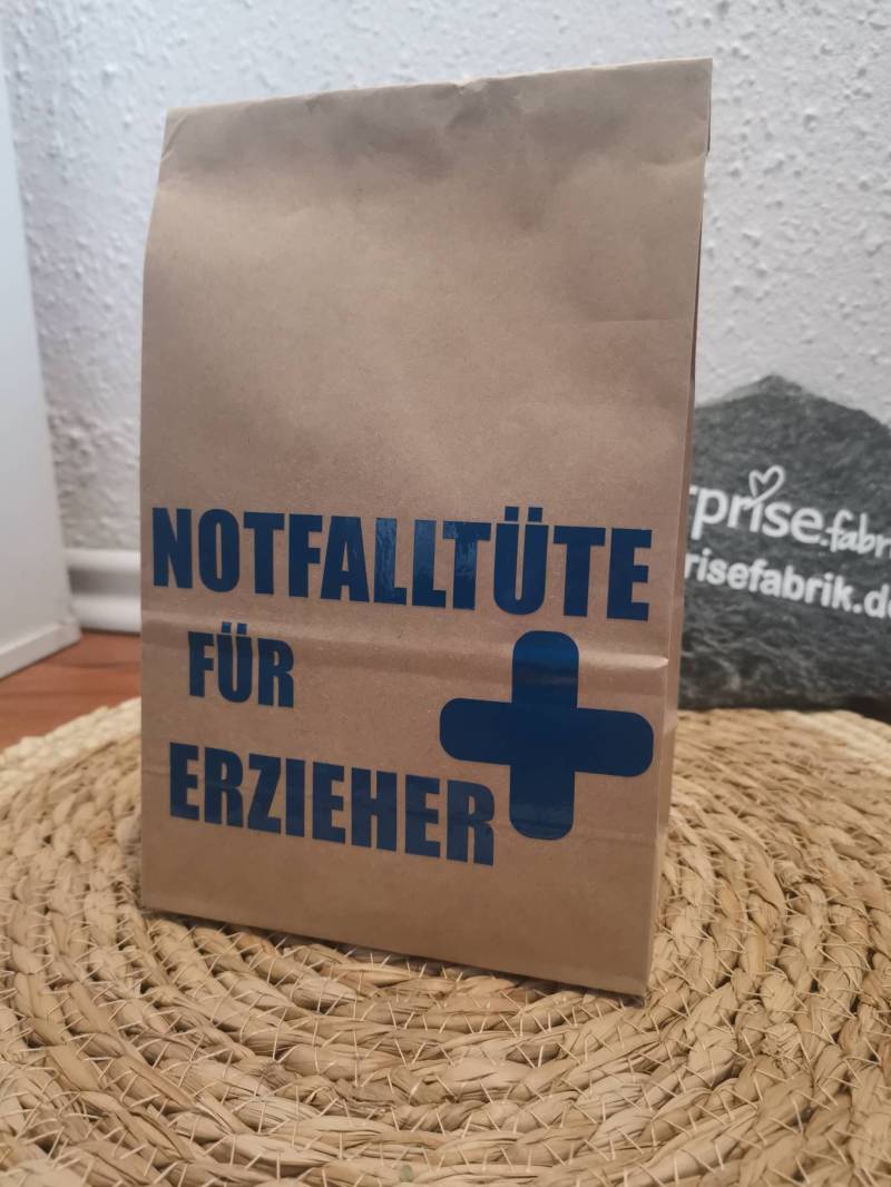 Notfalltüte Für Erzieher "Wundertüte" von SurprisefabrikShop