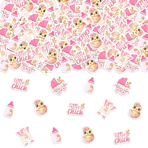 Sursurprise Little Chick Babyparty-Dekorationen, 200 Stück, kleines Küken-Konfetti für Tisch, Huhn-Bauernhoftiere, Barnhof-Partyzubehör für Mädchen Sursurprise Little Chick Babyparty-Dekorationen, 200 Stück, kleines Küken-Konfetti für Tisch, Huhn-Bauernhoftiere, Barnhof-Partyzubehör für Mädchen von Sursurprise