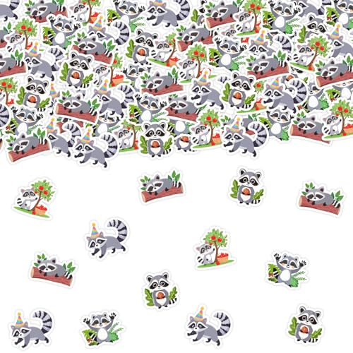 Sursurprise Waschbär-Party-Dekorationen, 200 Stück, Waschbär-Konfetti, blau, für Geburtstag, Babyparty, Waldtier-Themen-Partyzubehör Sursurprise Waschbär-Party-Dekorationen, 200 Stück, Waschbär-Konfetti, blau, für Geburtstag, Babyparty, Waldtier-Themen-Partyzubehör von Sursurprise