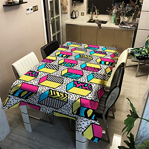 Surwin Wachstuchtischdecke Wachstischdecke Wachstuch Tischdecke abwaschbar für Tischsets Esstische Couchtische Und Küchen (Farbe,140x200cm) von Surwin