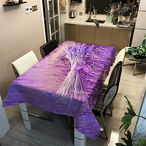 Surwin Wachstuchtischdecke Wachstischdecke Wachstuch Tischdecke abwaschbar für Tischsets Esstische Couchtische Und Küchen (Lila,90x90cm) von Surwin