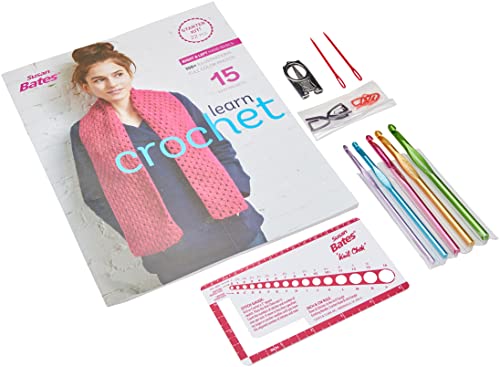 Susan Bates Red Heart My Crochet Teacher Häkeln, Strick, farblos, 1 Packung von Susan Bates