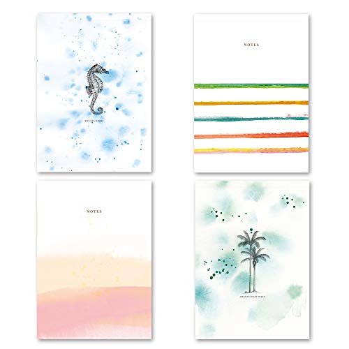 Susi Winter Design & Paper 18042 Notizblock-Set im Watercolor Design Hübsches Notizblock-Set von Susi Winter Design & Paper