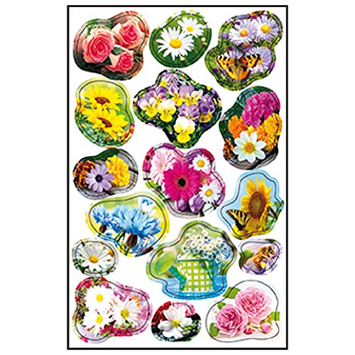 Susy Card 11418795 Sticker natur 1.23, FSC, 3 Bogen selbstklebend von Susy Card