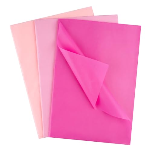 Svalor 60 Blatt Seidenpapier, 50 x 35 cm, Rosa Serie, Seidenpapier, Verpackung, für DIY, Ostern von Svalor