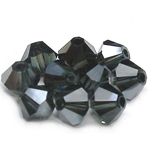 Swarovski 30 Kristalle Bicone 4 mm 5301-5328 242 S Morion Satin von Swarovski