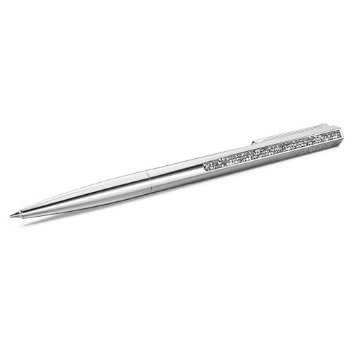 Swarovski Crystal Shimmer Kugelschreiber, Silberfarben, Verchromt von Swarovski