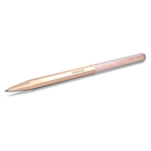 Swarovski Crystalline Kugelschreiber aus Kristalle, Roségold-Legierungsschicht, Farbe: Rosé, Länge: 14.5 cm, Breite: 0.8 cm, 5654065 von Swarovski