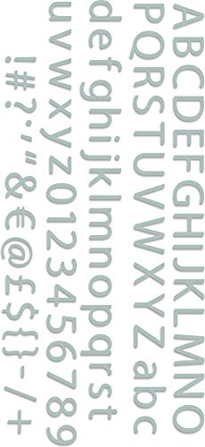 Sweet Dixie SDD408 SCC 'Printers' Alphabet Strip Stanzform, Metall, grau, Large von Sweet Dixie