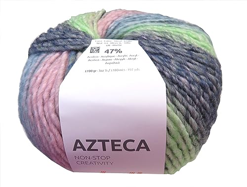 Azteca weiches Dochtgarn für schöne Winterstücke "Winterlandschaft" 7879 von Sweet Kiss