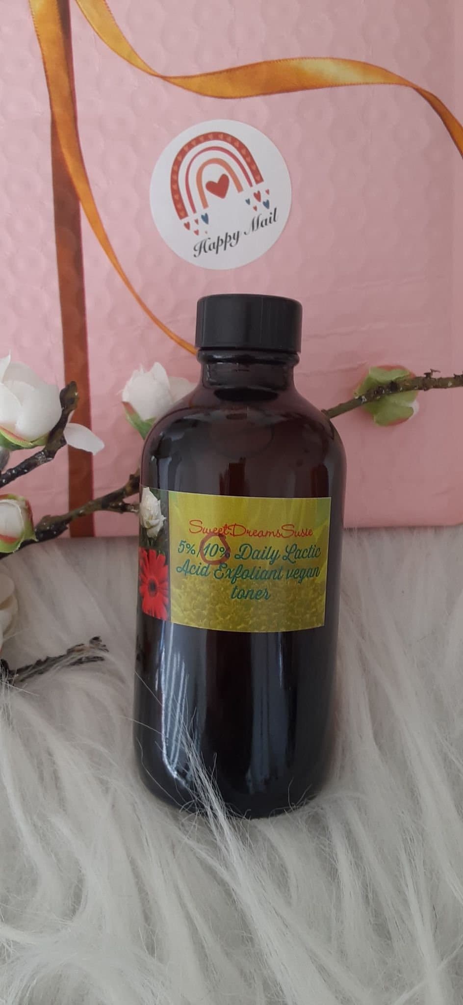 5/10% Täglicher Aha Lactic Acid Toner Oil Free 115 Ml Teebaumöl Ist Optional Und Kostenlos Vor Dem Auftragen Des Make-Up von SweetDreamsSusie