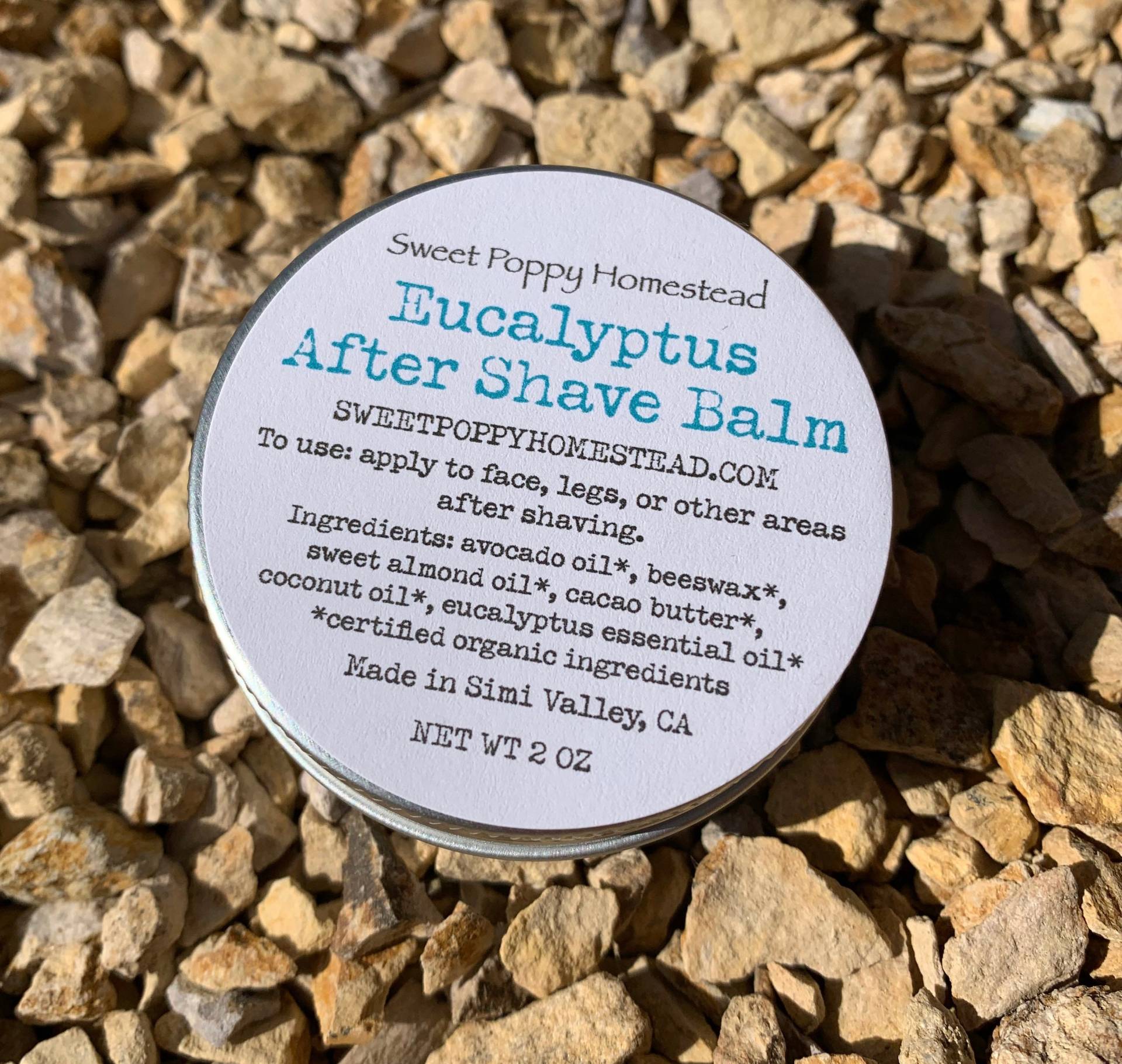 Eukalyptus After Shave Balsam | Bio Rasierwasser Keine Verschwendung von SweetPoppyHomestead