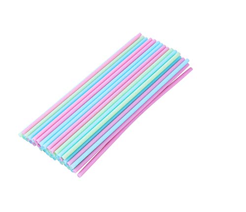 KitchenCraft Sweetly Does It, Cake Pop Sticks, Lolly Pop Sticks, Kunststoff, Packung zu 60, Pastellfarben von SWEETLY DOES IT