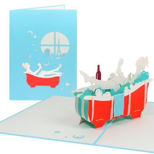 Sweetpopup® 3D Pop-Up Karte | Geschenkkarte Geburtstag, Wellness, Spa, Hotel-Gutschein | Glückwunschkarte Urlaub & Auszeit | Klappkarte Kreative Geschenkideen für Frau, 192 von Sweetpopup