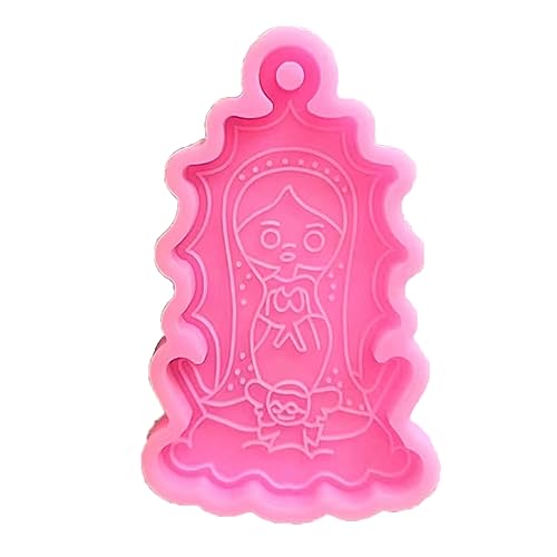 Swetopq schmuckherstellung Silicone Mold Epoxy Resin Mould for Making Nun Shaped Keychains Backpack Decorations and Religious Pendants von Swetopq