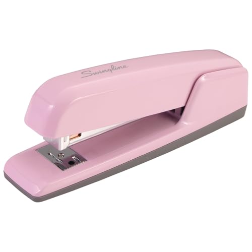 Swingline Heftgerät, 30 Blatt Kapazität, 747 Business Hefter, staufrei, Metall, Blush Pink (S7074740) von Swingline