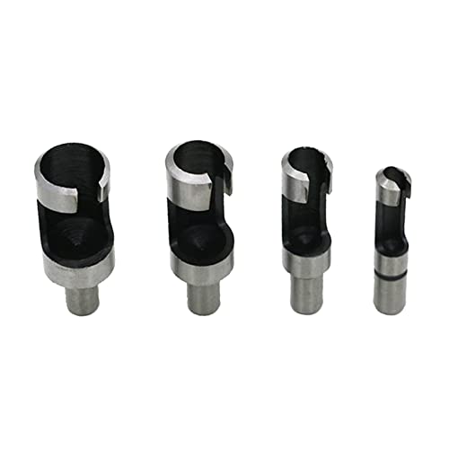 4-teiliges Set für Holzbearbeitung, 6 mm, 10 mm, 13 mm, 16 mm von Sxett