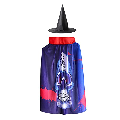 Für kreative lange Zauberer Hexe Vampire Kostüm Gruseldruck Dress Up Supplies von Sxett