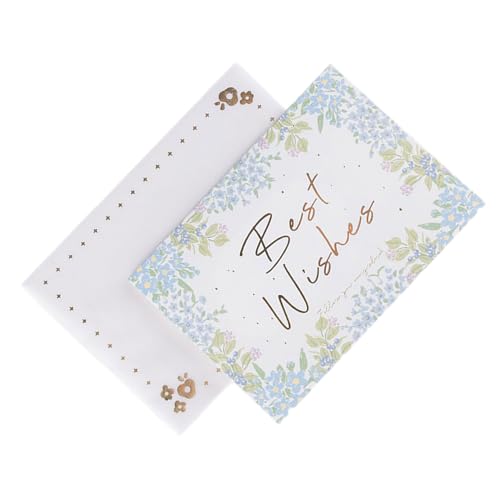 Personalisiertes Geldgeschenkpaket mit Umschlägen, elegante Blumenmotivkarten, Nachrichtenkarte für verschiedene Feiern, Nachrichtenkarte für verschiedene Feiern von Sxett