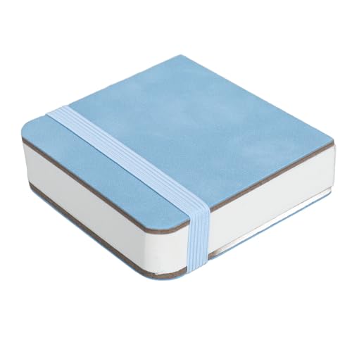 30 Blatt Aquarell Skizzenbuch, 8 X 8 Cm Großes Tragbares Kleines Aquarell Tagebuch, 300 g/m² Weißes Papier Aquarell Notizbuch Zum Malen, Skizzieren, Kritzeln, Schreiben (BLUE) von Sxhlseller