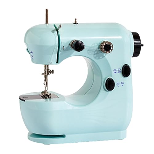 Syfunlv Nähmaschine,Mini-Nähmaschine,tragbare elektrische Nähmaschine,verstellbar,Doppellinien-Rückwärtsstich mit Zwei Geschwindigkeiten, Kleine Nähmaschine für Kleidung, Stoffe, Cutains, Heimreisen Syfunlv Nähmaschine,Mini-Nähmaschine,tragbare elektrische Nähmaschine,verstellbar,Doppellinien-Rückwärtsstich mit Zwei Geschwindigkeiten, Kleine Nähmaschine für Kleidung, Stoffe, Cutains, Heimreisen von Syfunlv