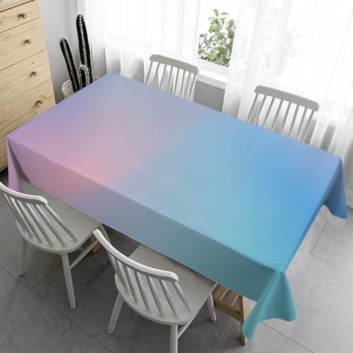Gradient Tischdecke Rechteckig Biertisch Tischdecke 140x180 cm - Blau Outdoor Tischdecke Abwaschbar Gartentischdecke Wasserabweisend Tischdecken für Küche Wohnzimmertisch B&1117 Gradient Tischdecke Rechteckig Biertisch Tischdecke 140x180 cm - Blau Outdoor Tischdecke Abwaschbar Gartentischdecke Wasserabweisend Tischdecken für Küche Wohnzimmertisch B&1117 von Syhi Qlty
