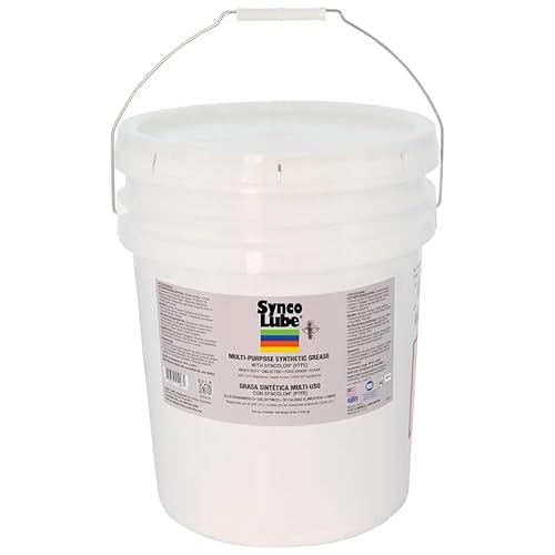 Super Synco Lube 41030/00 - Syntetisches Mehrzweckfett (NLGI 00) mit Syncolon (PTFE), 13,6kg Eimer von Synco Lube