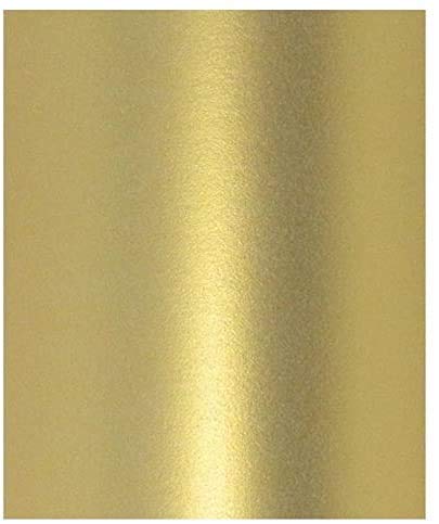 A4-Papier, Gold, echte Goldfarbe, Perlglanz, 120 g/m², doppelseitig, geeignet für Tintenstrahl- und Laserdrucker, 100 von Syntego