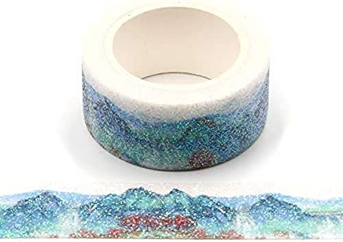 Chinoiserie Washi-Klebeband, glitzernd, 20 mm x 3 m von Syntego