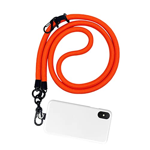 Sysdisen Handy-Lanyard-Umhängetasche,10 mm Dicke Handy-Lanyards mit Abstandshalter für den Hals | Handy-Umhängeband, Dickes Umhängeband für Arbeit, Fotografie von Sysdisen