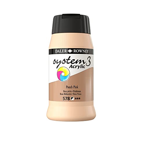 System3 500 ml Portraitrosa von Daler Rowney