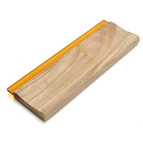 T&F Siebdruck-Rakel, 4 Größen, Holz-Siebdruck-Tintenschaber für Siebdruck, 10 cm/15 cm/20 cm/30 cm von tooloflife