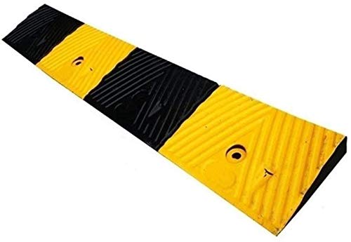 Tür-Anti-Rutsch-Pad, tragbare Gummi-Rollenwagen-Rampen Multifunktions-Service-Rampen 3-6 cm (Size : 98.5 15 3cm) (100x25x6cm) von T7anpmmazz