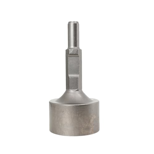 TABODD 85x105x220mm Jack Hammer Star Picket Driver, SDS HEX Erdnageleintreiber Pfahlramme Bit für Einsetzen Holzpfosten Rohre Stahlrohr, Innen φ 85 mm von TABODD