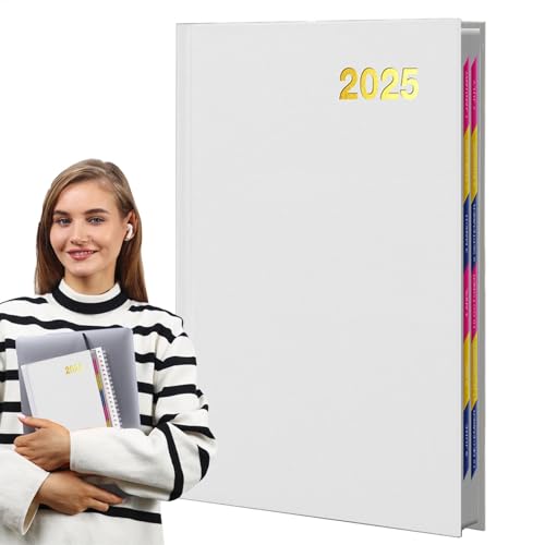 Notizbuchplaner 2025, tragbare College-Notizbücher, wasserdichter Kalender 2025, Notizbuch, A5, kleines Notizbuch, für Schule, College, Notizen von TABSIRAH