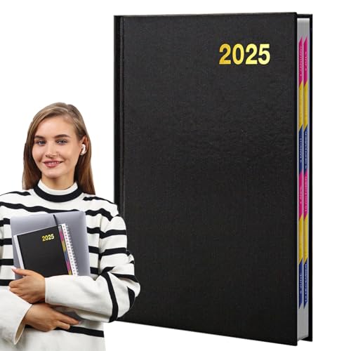 Notizbuchplaner 2025, tragbare College-Notizbücher, wasserdichter Kalender 2025, Notizbuch, A5, kleines Notizbuch, für Schule, College, Notizen von TABSIRAH