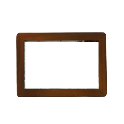 TAFHCI Fotorahmen 4 Stück Holz-Bilderrahmen, Retro-Fotorahmen, kreativer Fotohalter, Schreibtisch-Dekoration Für Die Heimdekoration(Brown No Paper Jam,6inch 10.2X15.2cm) von TAFHCI