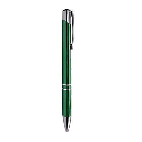 TAKOXIA Kugelschreiber, 10 Stück, bequeme Kugelschreiber, Metall, einziehbarer Ork-Stift mit Clip, hübsche Journaling-Stifte für Männer von TAKOXIA