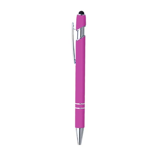 TAKOXIA Kugelschreiber, 10 Stück, praktische Metall-Kapaktive Stylus-Stifte für S 1,0 mm, schwarzer Arbeitsstift mit Clip, Bürostift von TAKOXIA