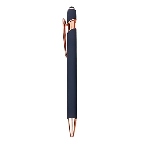 TAKOXIA Kugelschreiber, einziehbarer Kugelschreiber, Metall, Business-Signierstift, schreibt reibungslos, 0,7 mm, nachfüllbar, für Büro, Hotel, Gäste, Anmeldestift von TAKOXIA