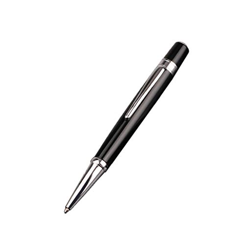 TAKOXIA Kugelschreiber, luxuriöser Metallspitze, 1,0 mm, schwarze Tinte, Geschäft, Schreiben, Büro, Schulbedarf von TAKOXIA