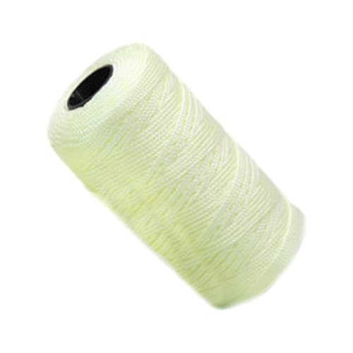TAKOXIA Nähgarn, Polyesterfäden, stark, langlebig, gedrehtes Garn für Handmaschine, 1,5 mm dicker Faden, Makramee-Schnur von TAKOXIA