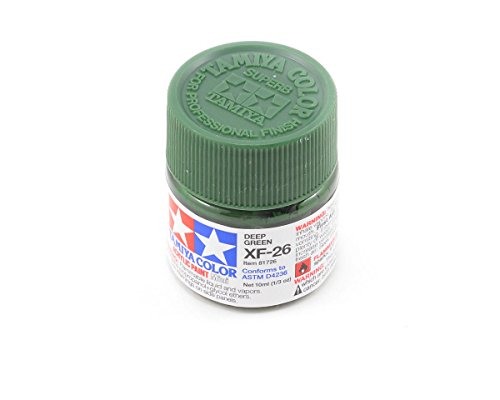 TAMIYA Acryl Farbe, 10ml, Dunke Gruen XF26 von TAMIYA