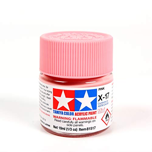 TAMIYA Acryl Farbe, 10ml Pink X17 von TAMIYA